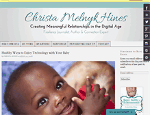 Tablet Screenshot of christamelnykhines.com